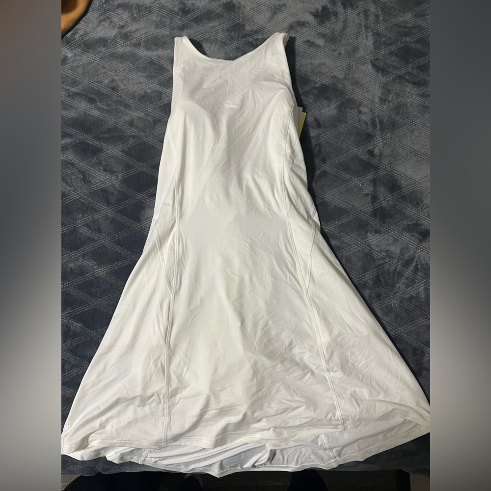 Target Tennis Dress, White, XL